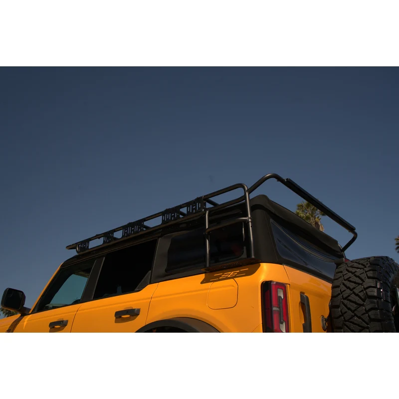 Smittybilt SRC Roof Rack - Textured Black (21+ Bronco 4DR) Model 78717 - Image 9