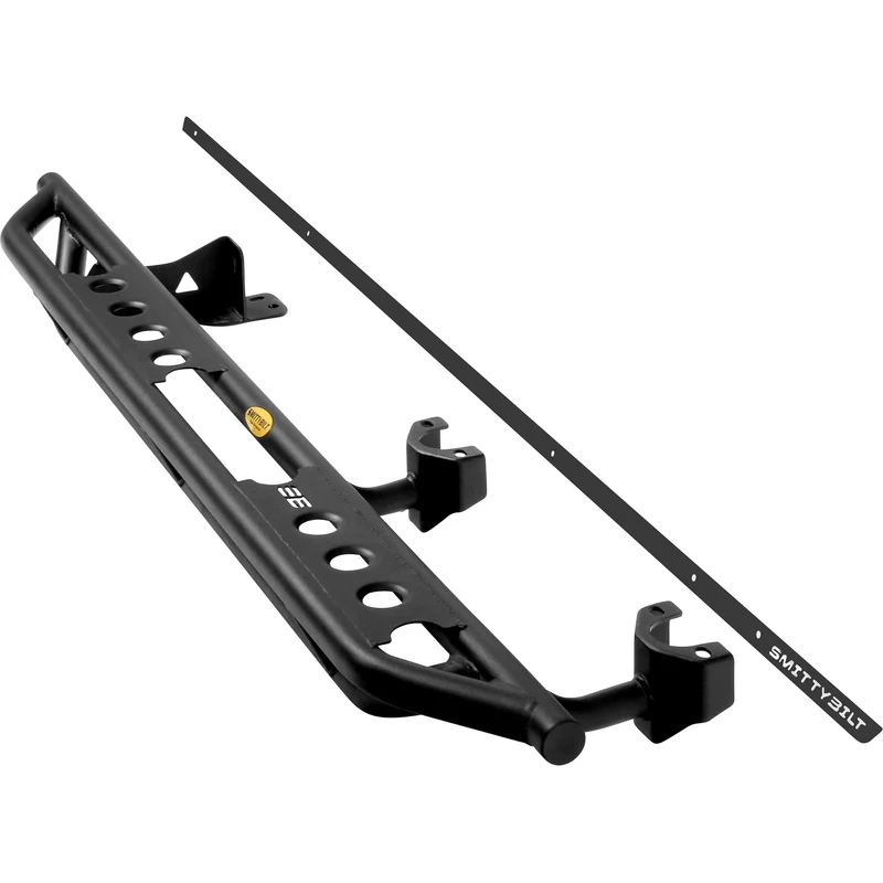 Smittybilt SRC Side Armor Rock Sliders w/ Step Model 77634 - Image 11