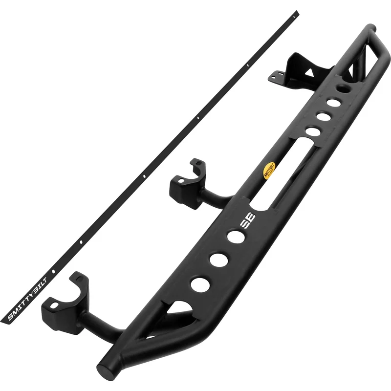Smittybilt SRC Side Armor Rock Sliders w/ Step Model 77634 - Image 12