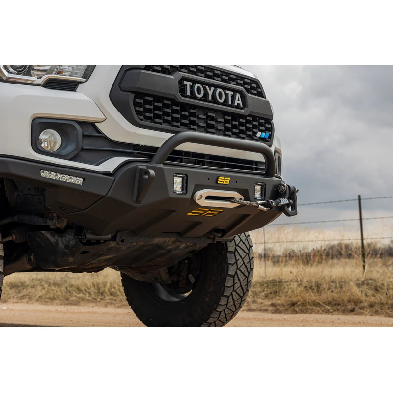 Smittybilt Toyota Tacoma Front Bumper (16-23 Tacoma) Model 61248W - Image 2