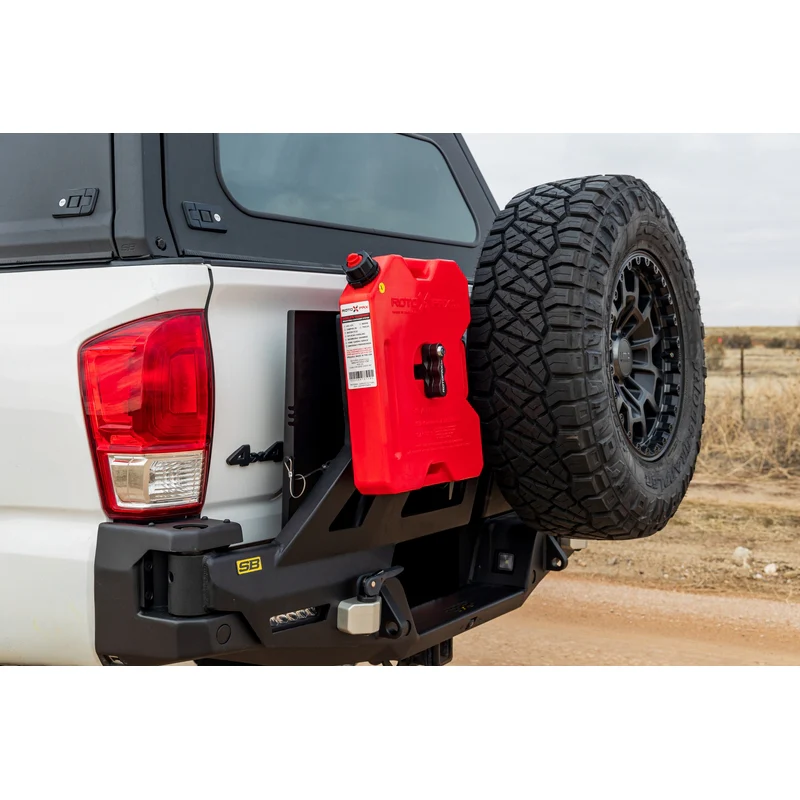 Smittybilt Toyota Tacoma Rear Bumper (16-23 Toyota Tacoma) Model 61448W - Image 3