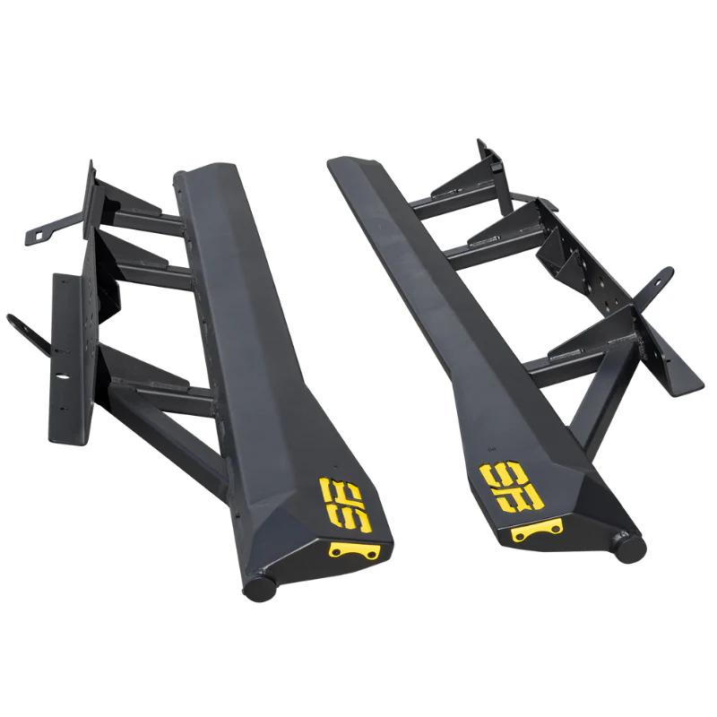 Smittybilt Rock Sliders w/ Step Model 61648W - Image 2