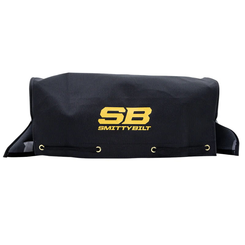 Smittybilt Winch Cover – SB Logo New – Black Model 97281-97 - Image 3