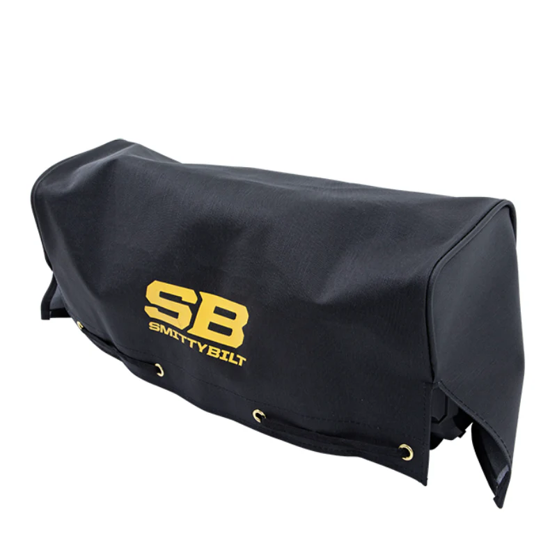 Smittybilt Winch Cover – SB Logo New – Black Model 97281-97 - Image 4