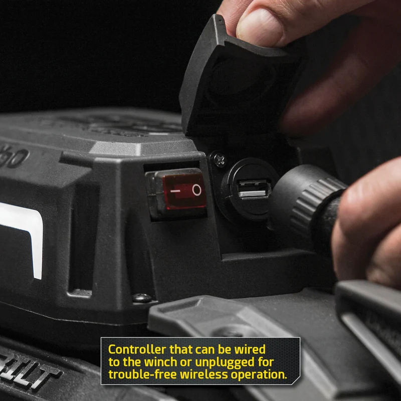 Smittybilt X2O GEN 3 10K Winch with Synthetic Rope Model 98810 - Image 8