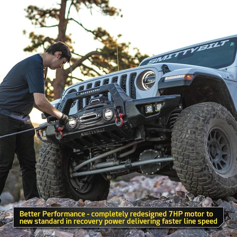 Smittybilt X2O GEN 3 12K Winch with Synthetic Rope Model 98812 - Image 10