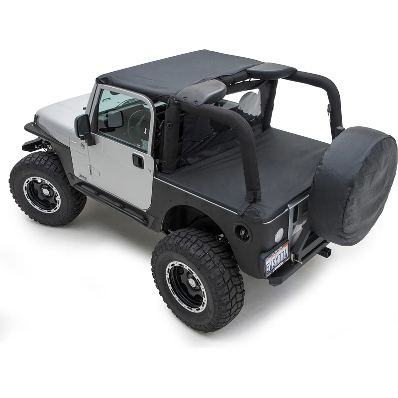 Smittybilt XRC Front Tube Fender Pair - Textured Black (97-06 TJ) Model 76872 - Image 4
