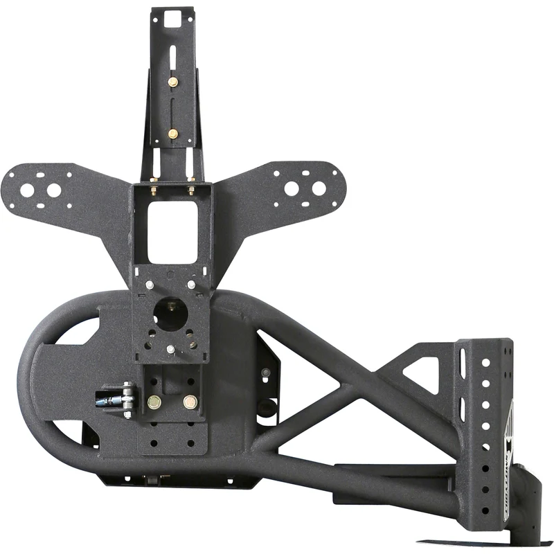 Smittybilt XRC Gen 2 Bolt-On Tire Carrier - Textured Black (07-18 JK/JKU) Model 76857