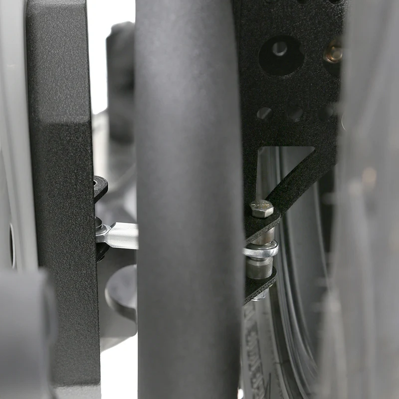 Smittybilt XRC Gen 2 Bolt-On Tire Carrier - Textured Black (07-18 JK/JKU) Model 76857 - Image 13