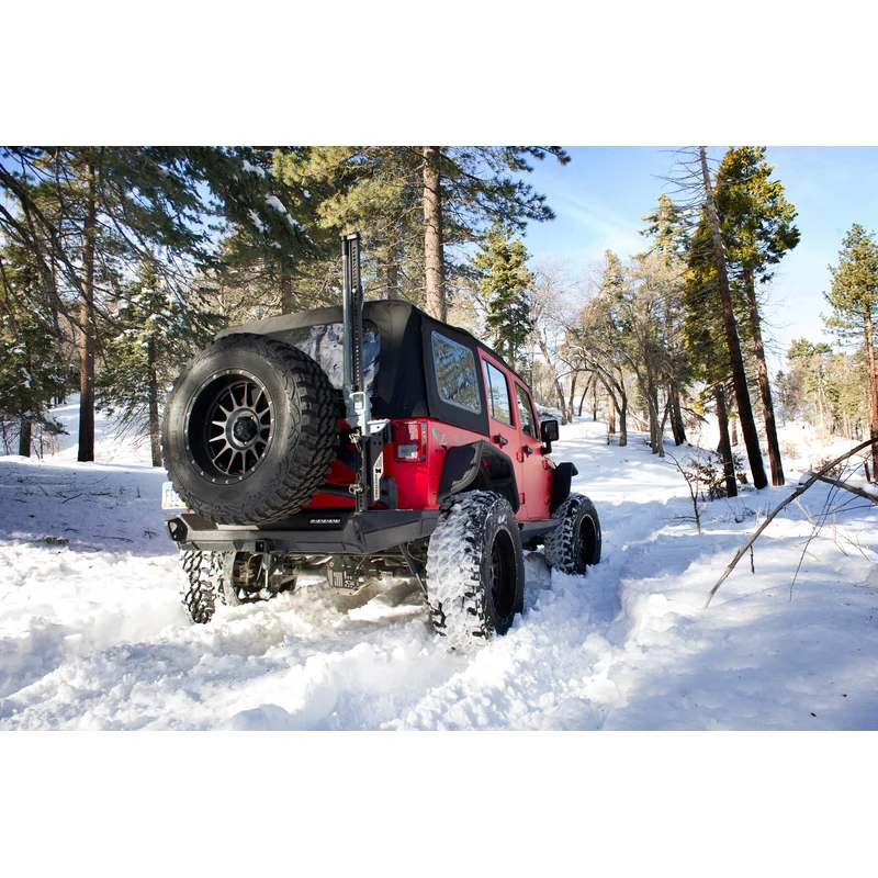 Smittybilt XRC Gen 2 Bolt-On Tire Carrier - Textured Black (07-18 JK/JKU) Model 76857 - Image 17