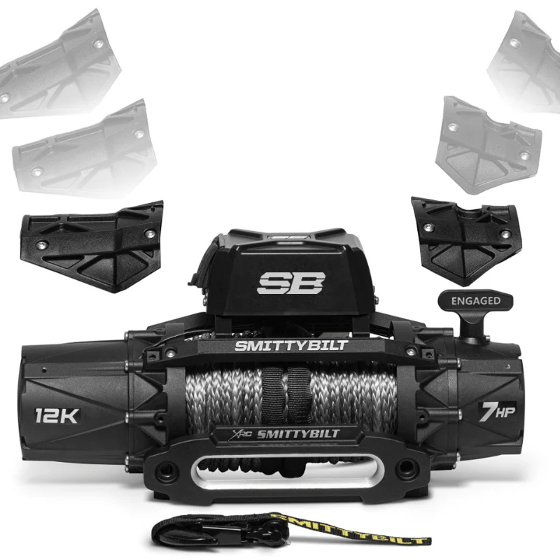 Smittybilt XRC Gen 3 12,000lb Comp Winch w/ Synthetic Rope Model 98612 - Image 4