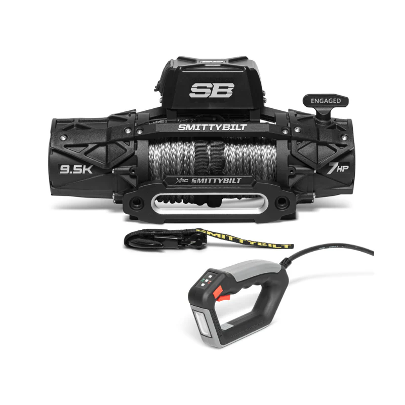 Smittybilt XRC Gen 3 9,500lb Comp Winch w/ Synthetic Rope Model 98695 - Image 2
