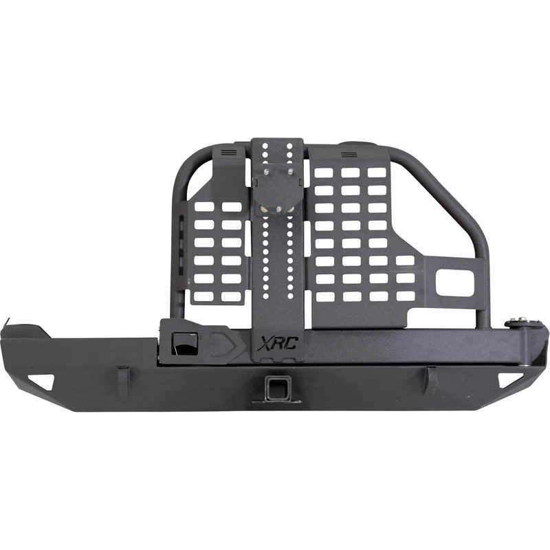 Smittybilt XRC Rear Bumper W/Hitch & Tire Carrier - Black Textured 76851 Model 76851