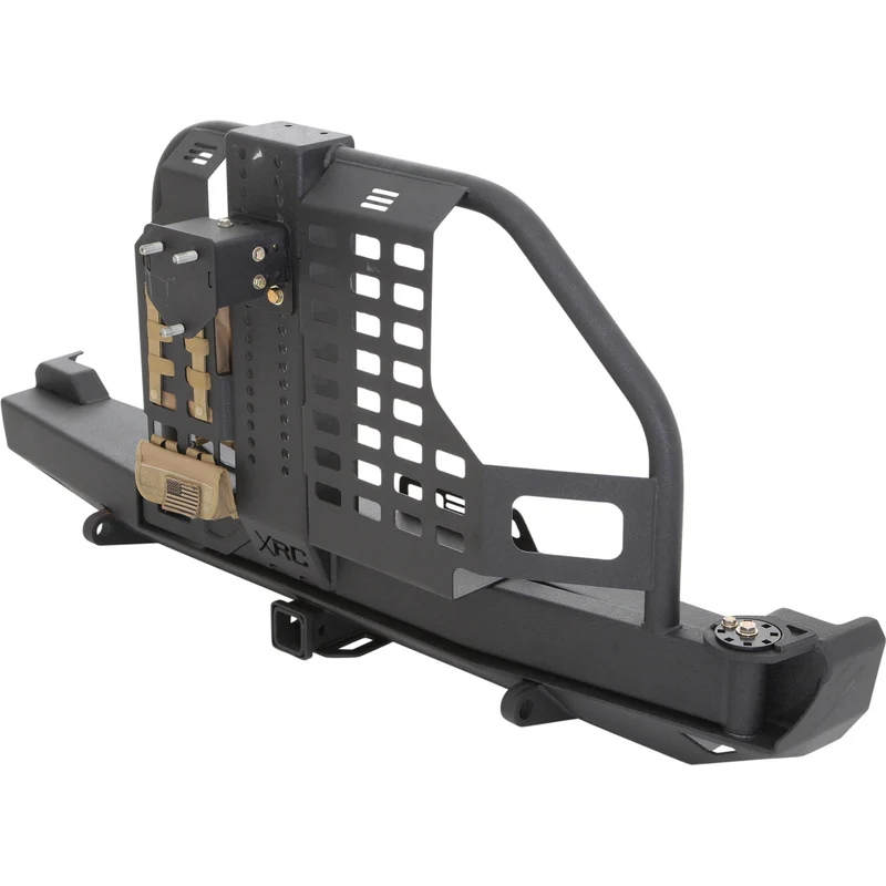 Smittybilt XRC Rear Bumper W/Hitch & Tire Carrier - Black Textured 76851 Model 76851 - Image 6