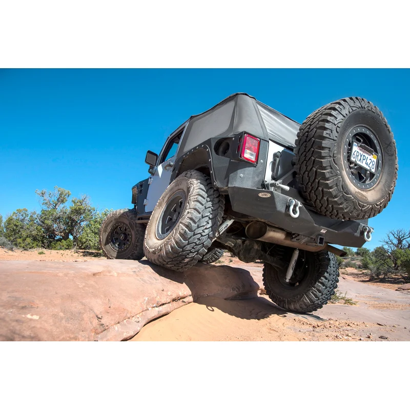 Smittybilt XRC RR Bumper W/HITCH TIRE JK 2/4DOOR Model 76856 - Image 11