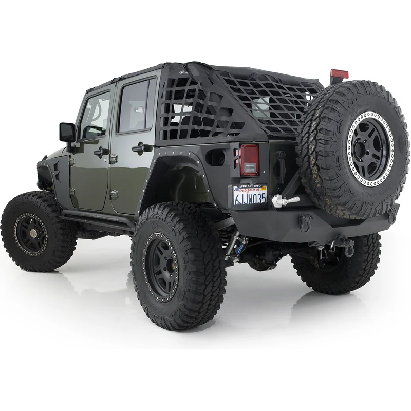 Smittybilt XRC RR Bumper W/HITCH TIRE JK 2/4DOOR Model 76856 - Image 2