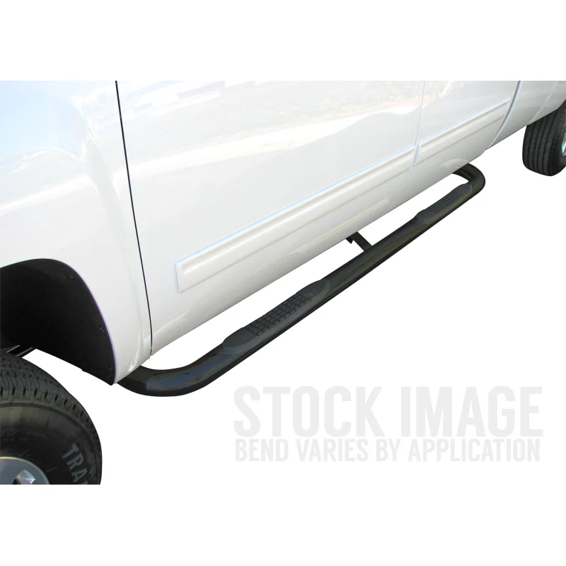 Steelcraft 3in. Round Black Step Nerf Bars Model 211400 - Image 2