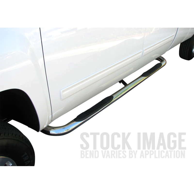 Steelcraft 3in. Round Stainless Steel Step Nerf Bars Model 204607 - Image 2