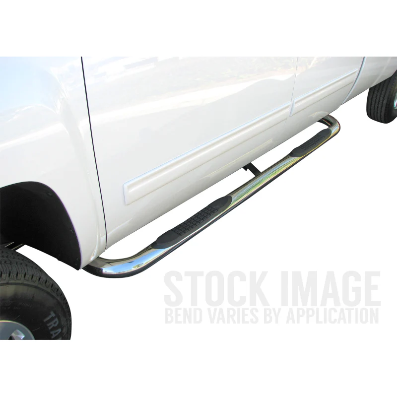 Steelcraft 3in. Round Stainless Steel Step Nerf Bars Model 223707 - Image 2