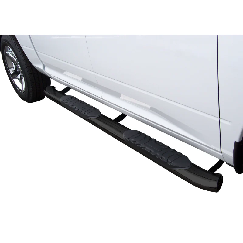 Steelcraft 5in. Oval Premium Black Step Nerf Bars Model 404509BP