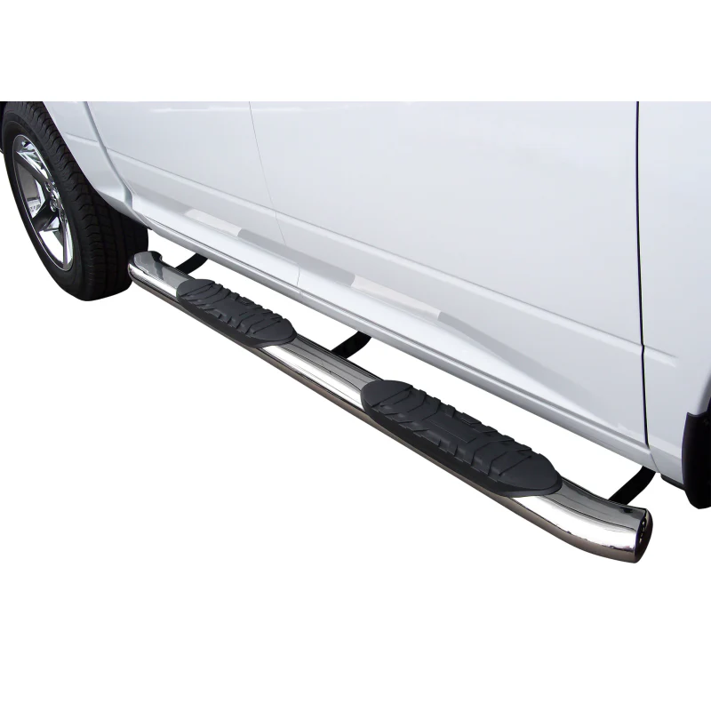 Steelcraft 5in. Oval Premium Stainless Steel Step Nerf Bars Model 411809P