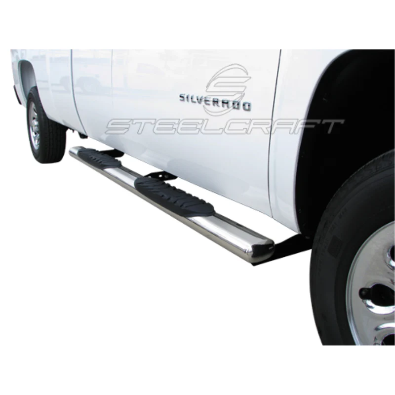 Steelcraft 5in. Oval Stainless Steel Step Nerf Bars Model 402119