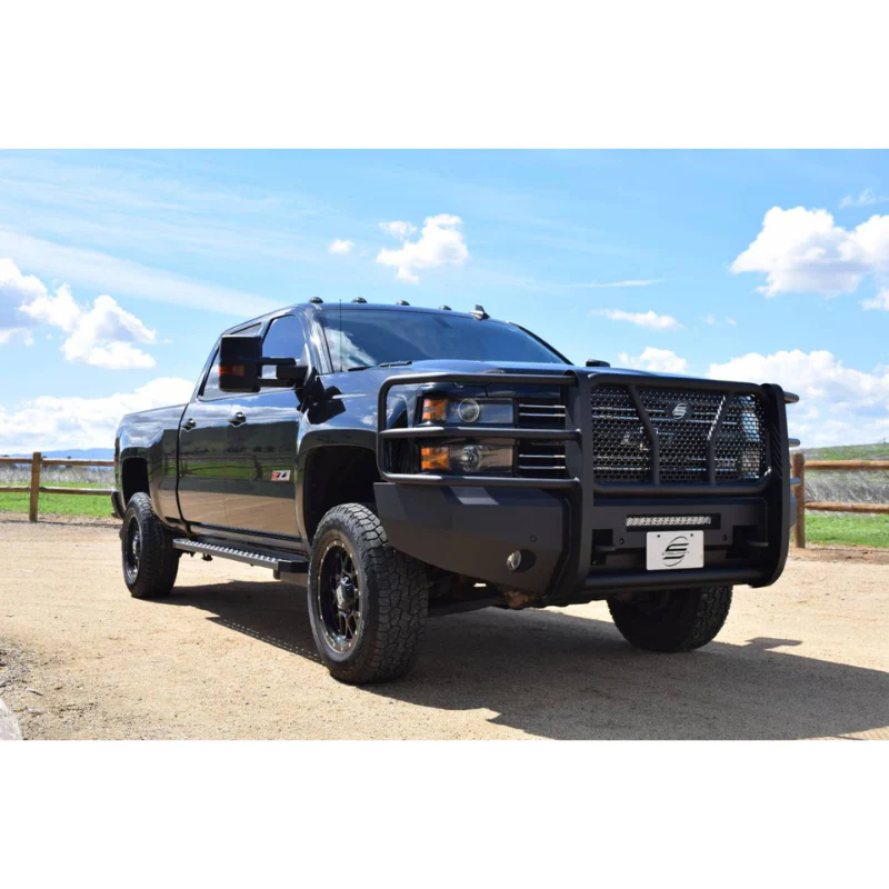 Steelcraft Elevation Aluminum Bumper W/ Grille Guard Model AL60-10440