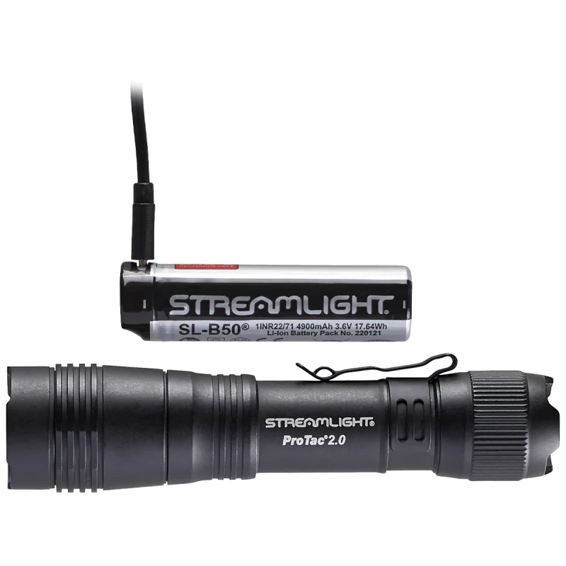 Streamlight ProTac® 2.0 Flashlight – Black SLI89000 - Image 2
