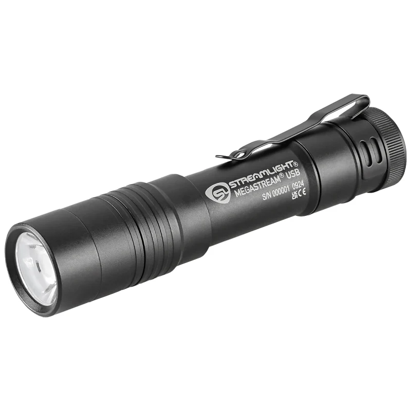 Streamlight MegaStream® USB Flashlight - Black SLI66210