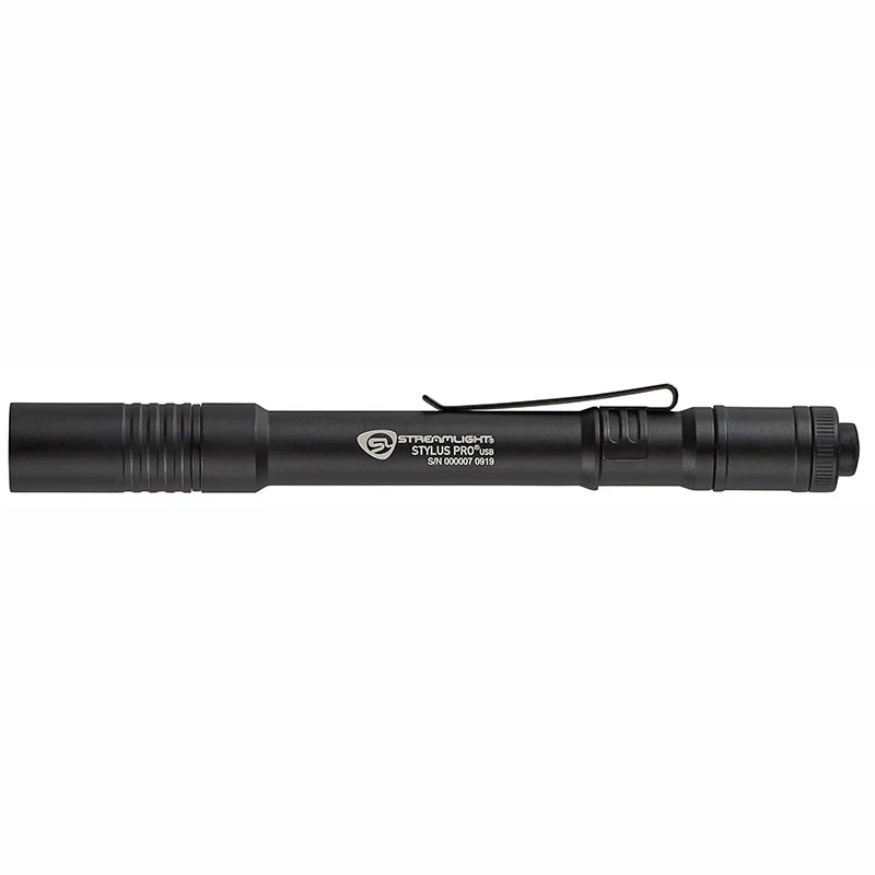Streamlight Stylus Pro® USB Flashlight – Black with White LED SLI66134 - Image 3