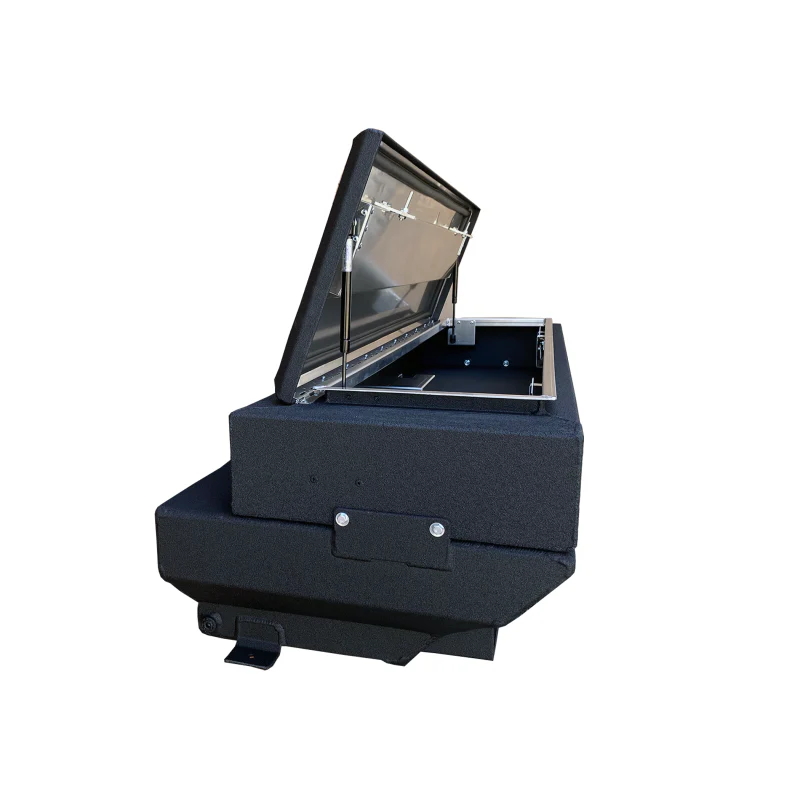 The FuelBox Tank and Tool Box Combo 40 Gallon Tonneau Cover Application Smooth Spray Liner Finish Model FTC44TMS - Image 4