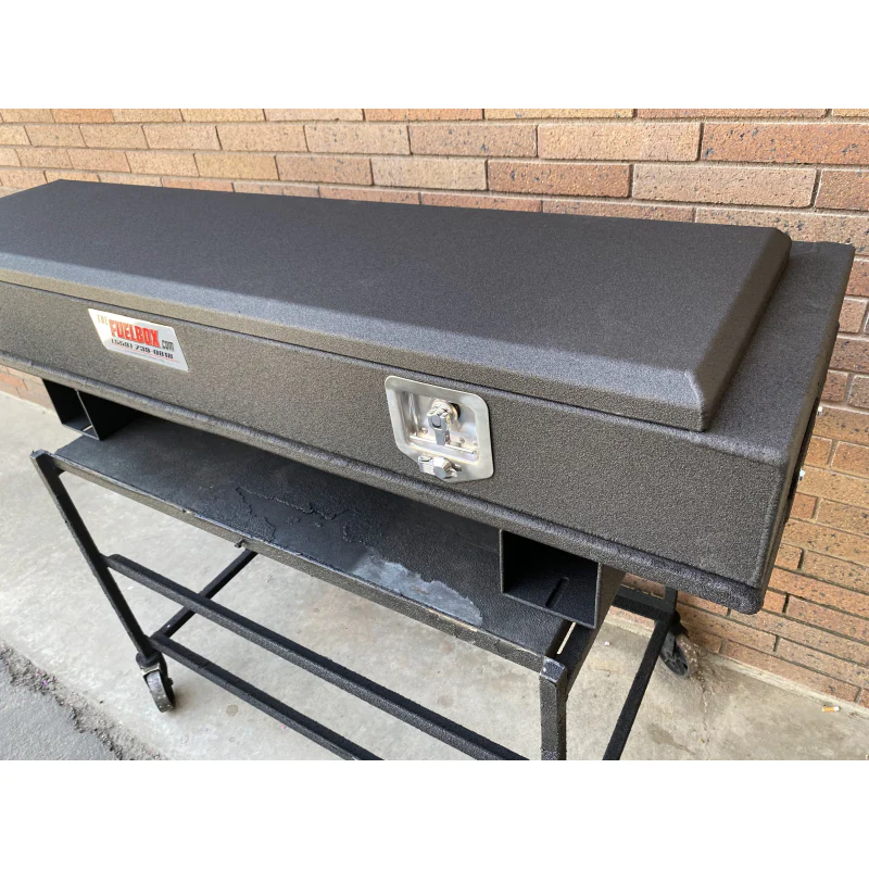 The FuelBox Tank and Tool Box Combo 40 Gallon Tonneau Cover Application Smooth Spray Liner Finish Model FTC44TMS - Image 5