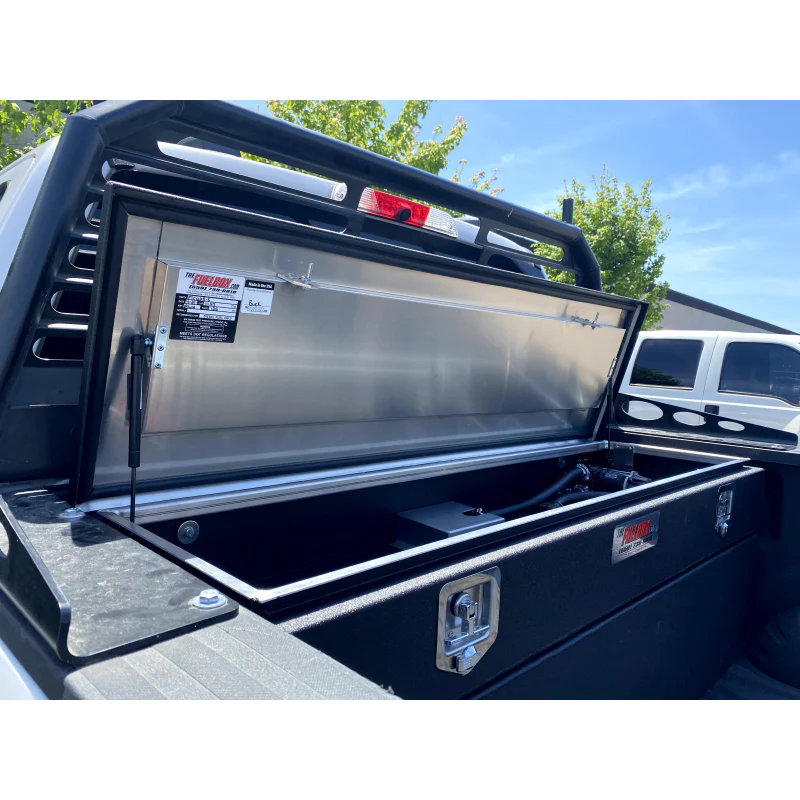 The FuelBox Tank and Tool Box Combo 57 Gallon 1" Taller Toolbox Smooth & Sprayed Finish Model FTC60BMS - Image 11