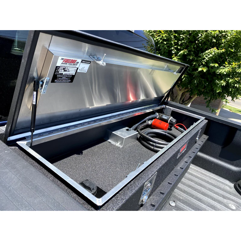 The FuelBox Tank and Tool Box Combo 57 Gallon 1" Taller Toolbox Smooth & Sprayed Finish Model FTC60BMS - Image 5