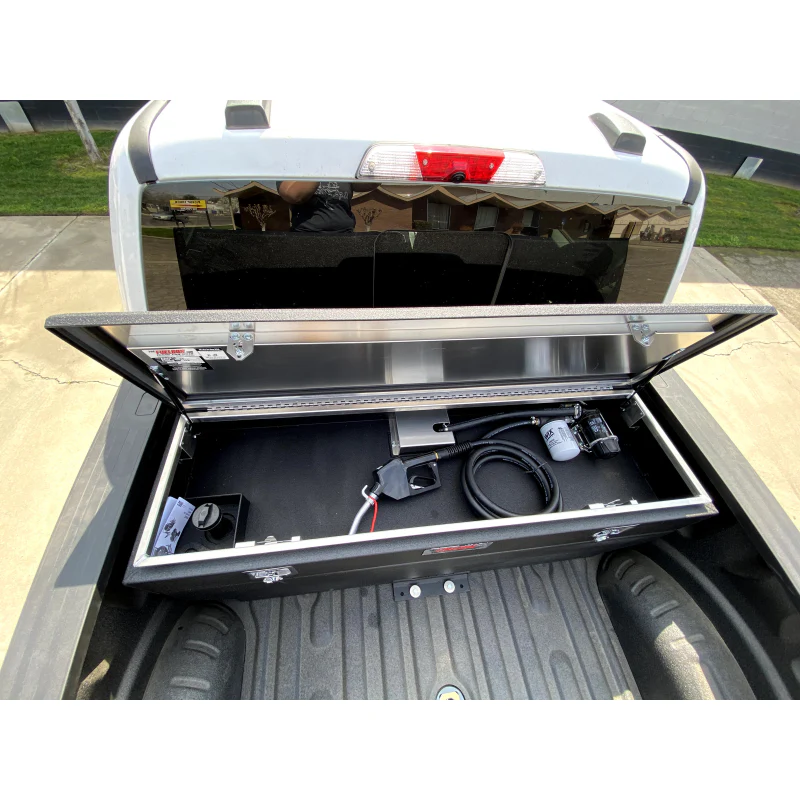 The FuelBox Tank and Tool Box Combo 57 Gallon 1" Taller Toolbox Smooth & Sprayed Finish Model FTC60BMS - Image 6