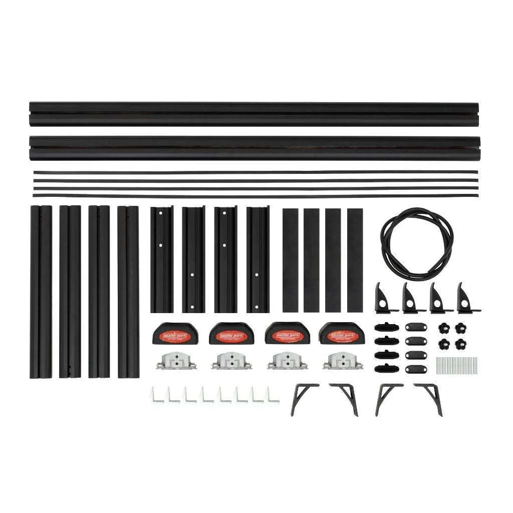 Weather Guard Truck Rack Universal Black Aluminum 800 LB Model TR801-A - Image 2