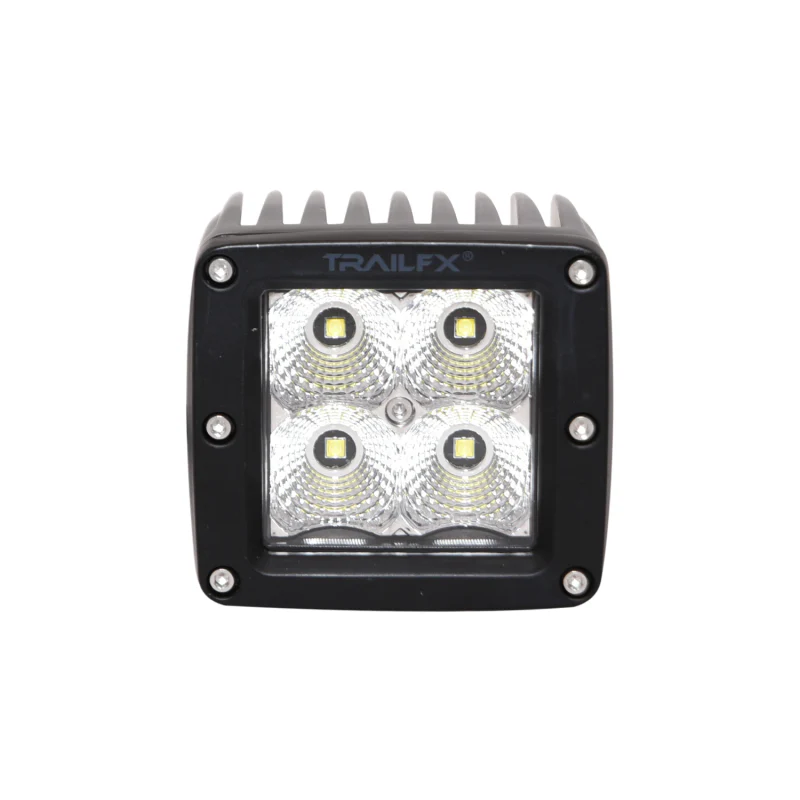 TrailFX 2X2 Square 4X5W Flood Single Model 2X2CF
