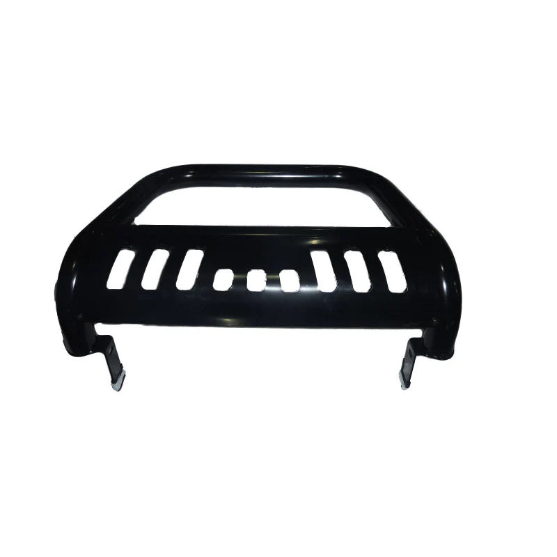 TrailFX 3" Round Bull Bar w/ Skid Plate w/ Light Option Powder Coated Black Steel Model B0028B