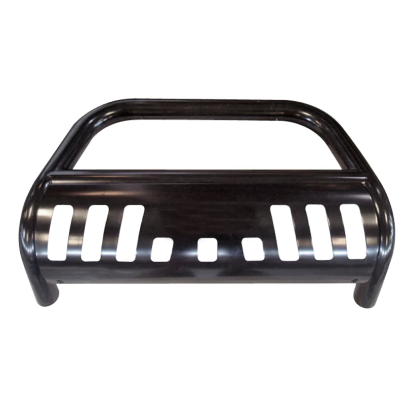 TrailFX 3" Round Bull Bar w/ Skid Plate w/o Light Option Powder Coated Black Mild Steel Model 1320211093