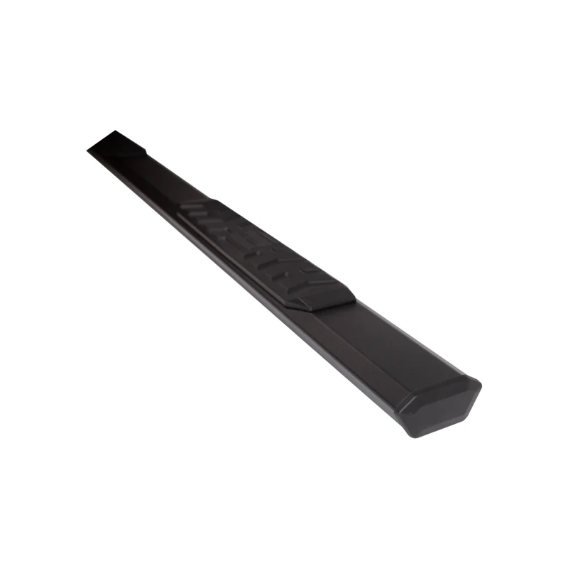 TrailFX 4.5" Hexagonal Straight A4 Step Nerf Bars W/ Step Pads Powder Coat Black Aluminum Model AL4002B - Image 2