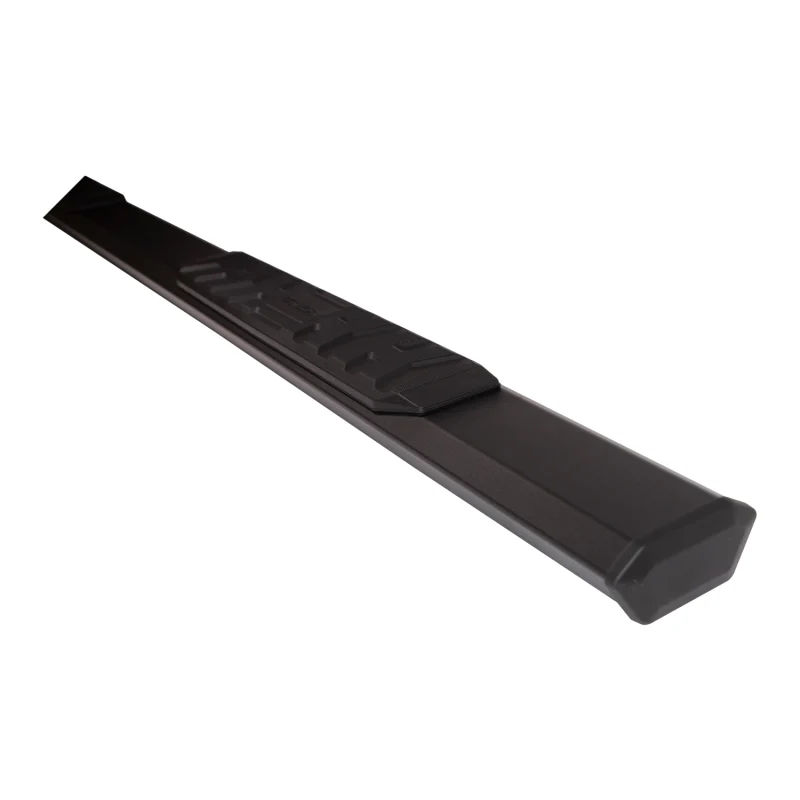 TrailFX 4.5" Hexagonal Straight A4 Step Nerf Bars W/ Step Pads Powder Coat Black Aluminum Model AL4010B - Image 3