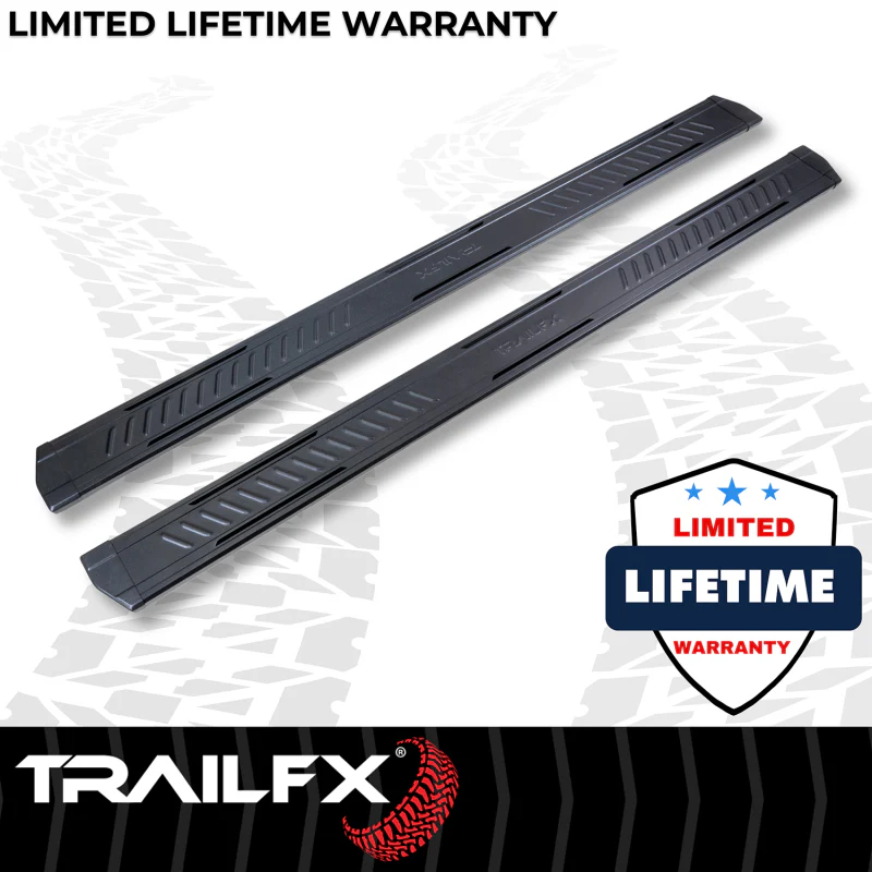 TrailFX A6 Running Boards Titanium Black Aluminum Model AL6003B - Image 6