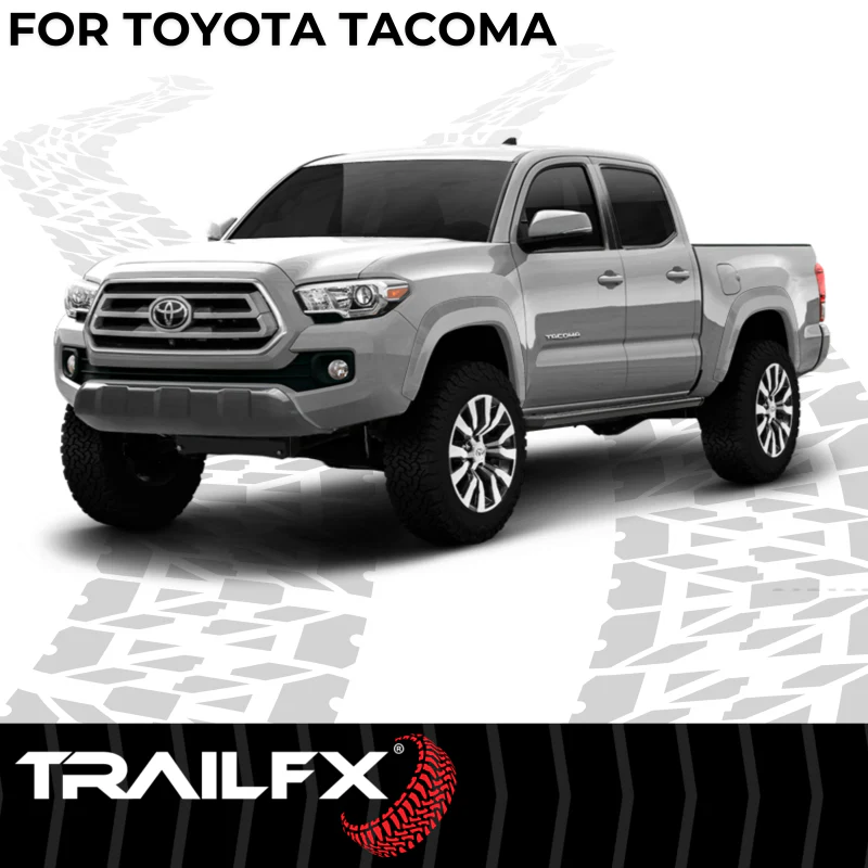TrailFX A6 Running Boards Titanium Black Aluminum Model AL6015B - Image 5