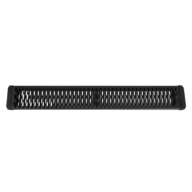 TrailFX Aggressive Tread Running Boards Titan Black Aluminum Model RBA010TI