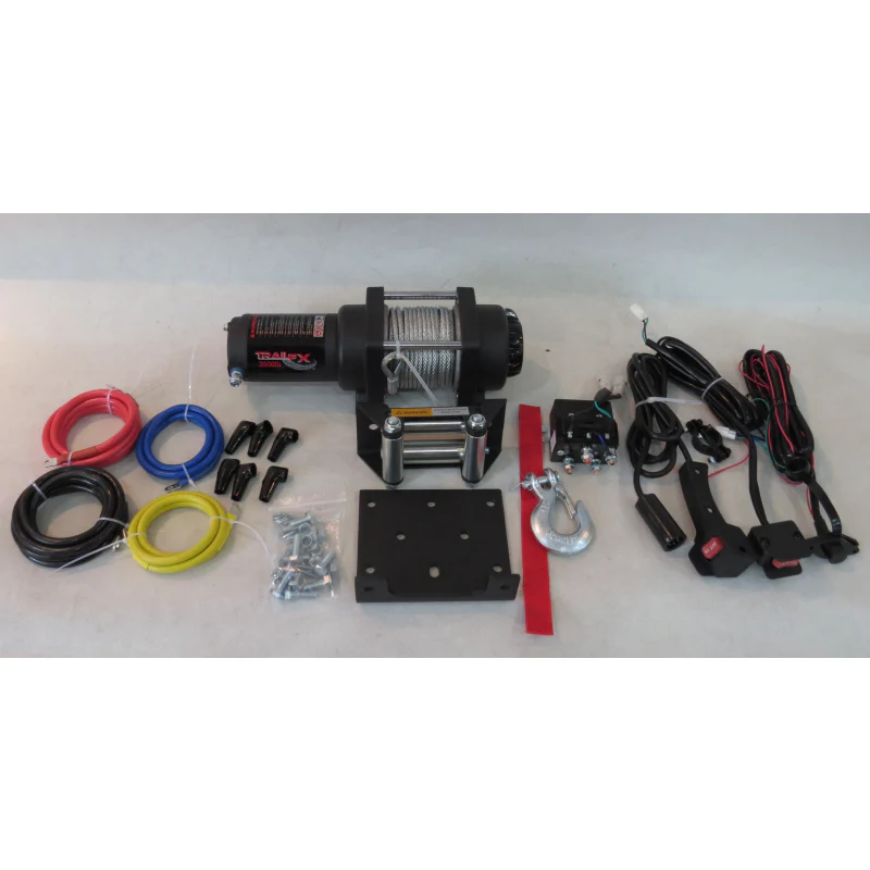 TrailFX ATV/UTV 4500LB Winch w/ Steel Cable Model W45B - Image 3