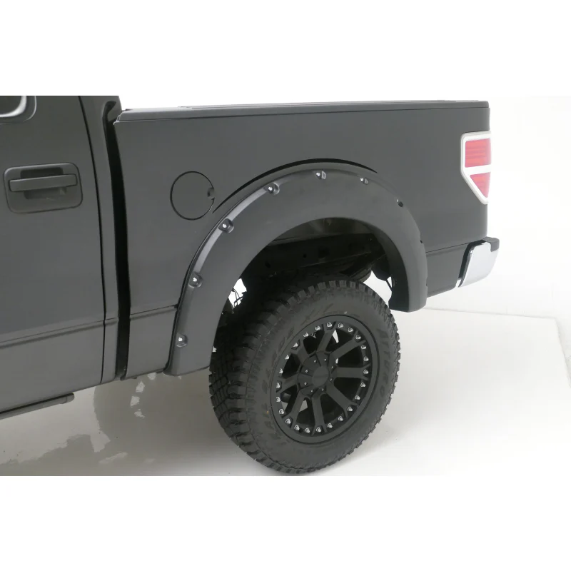 TrailFX Fender Flare 2" Tire Coverage Smth Black ABS Plastic Model PFFF3006S - Image 3