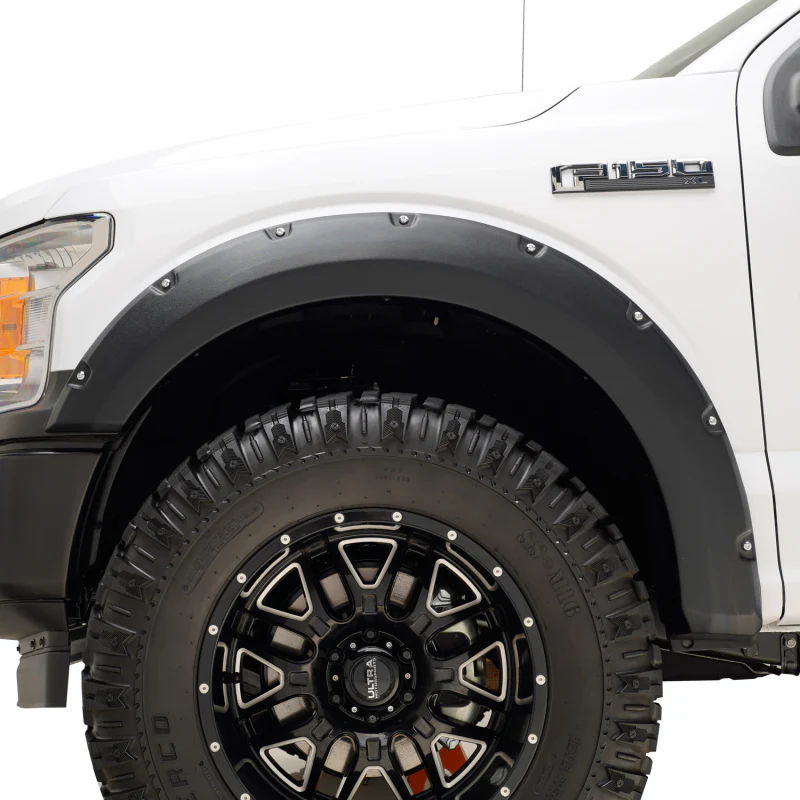 TrailFX Fender Flare 2" Tire Coverage Text Black ABS Plastic Model PFFF3006T - Image 2