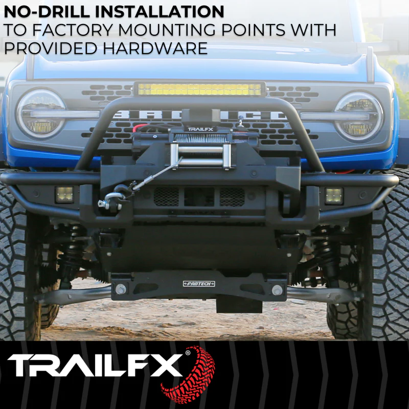 TrailFX Front Bumper Skid Plate Model BR003T - Image 5
