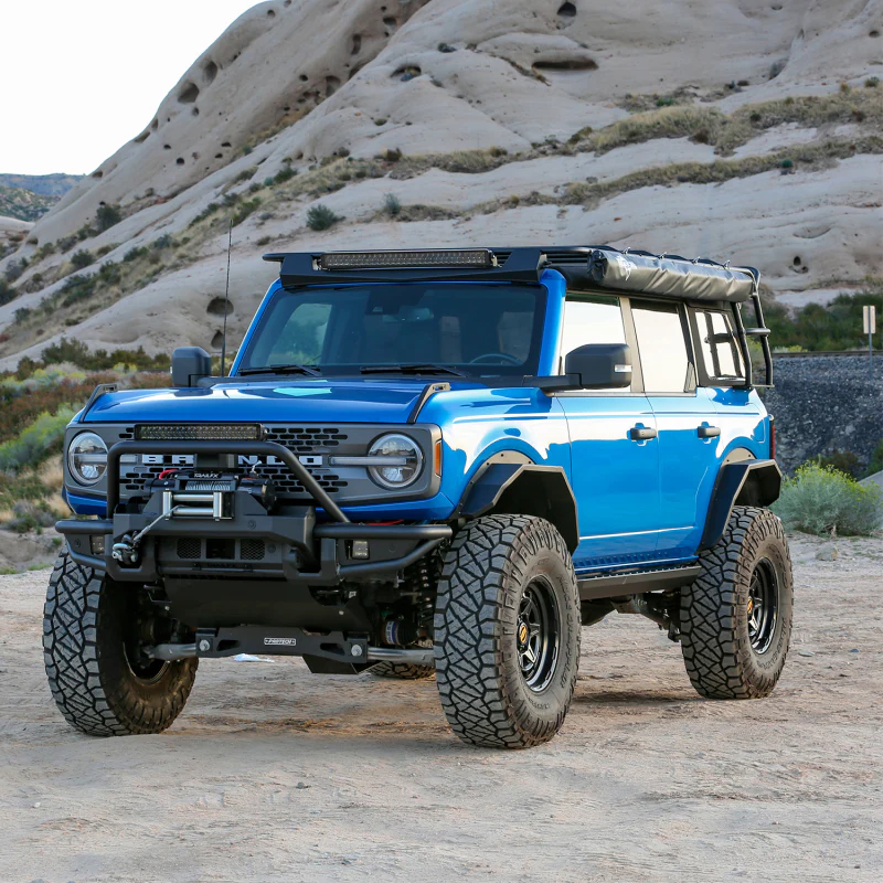 TrailFX Front Bumper w/ Winch Mount Model BR002T - Image 10