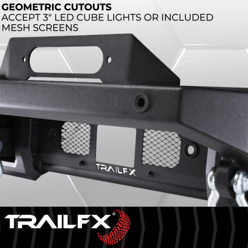 TrailFX Front Bumper w/ Winch Mount Model BR002T - Image 3